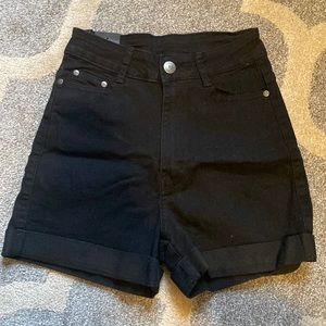 High wasted shorts